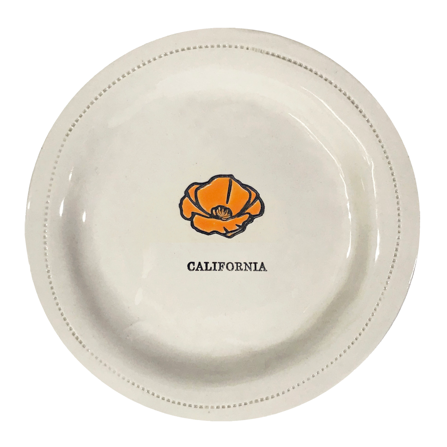 CUSTOM - CALIFORNIA - 6" porcelain round