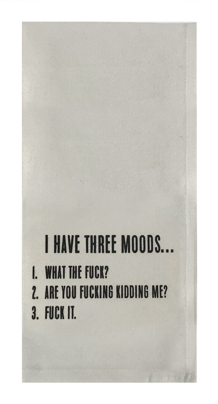 I Have Three Moods...