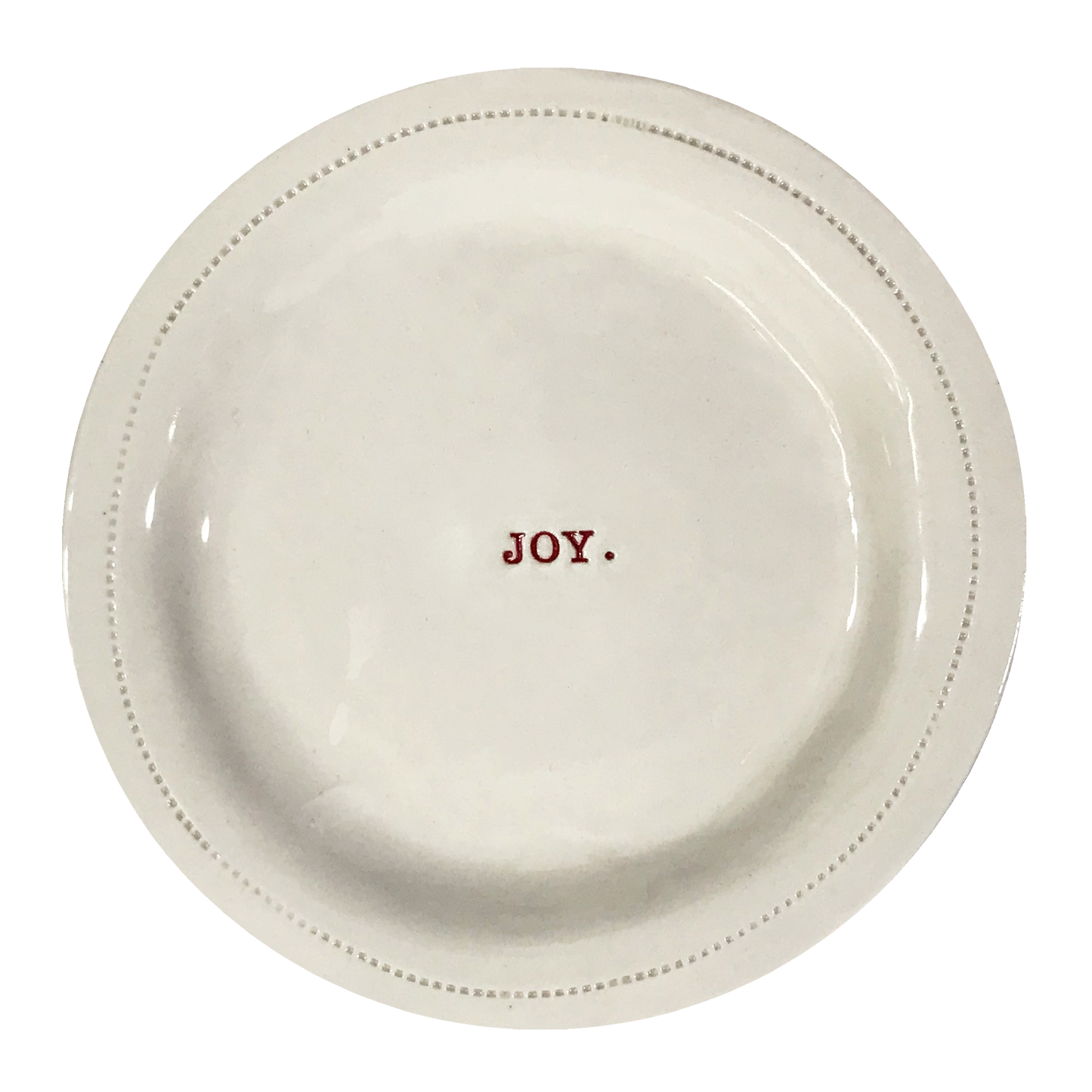 Joy. - Porcelain Round Dish