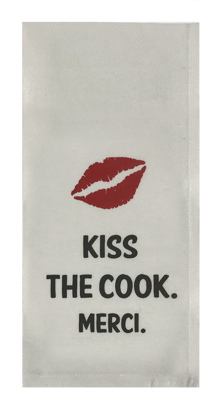 Kiss the Cook. Merci.