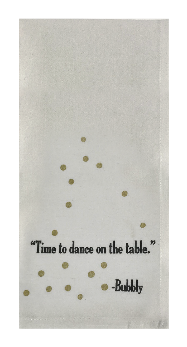 Time To Dance On The Table.