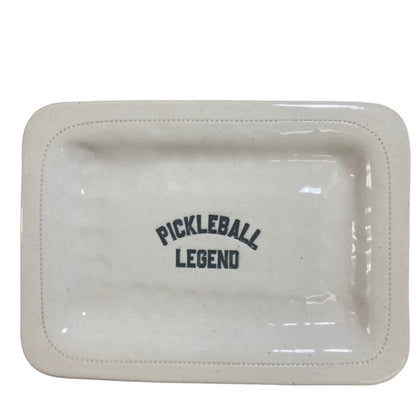 Pickleball legend - porcelain dish.
