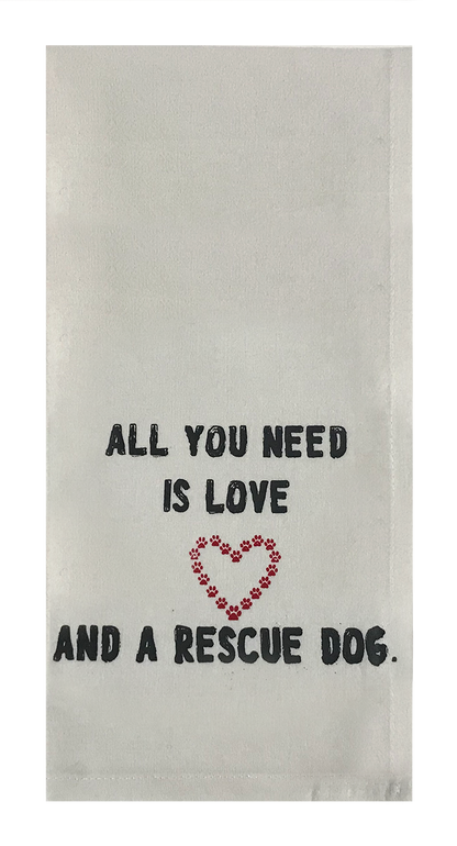 All You Need is Love and a Rescue Dog.