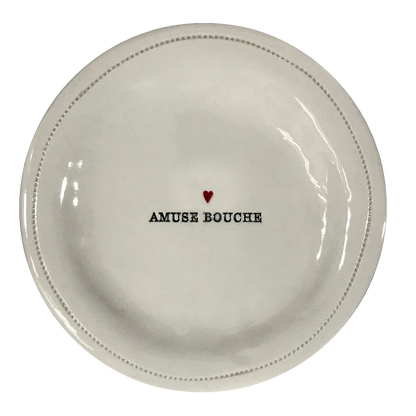 Amuse Bouche- Porcelain Round