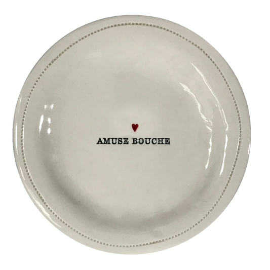 Amuse Bouche- Porcelain Round
