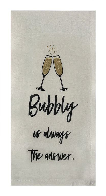 Bubbly Is Always The Answer.