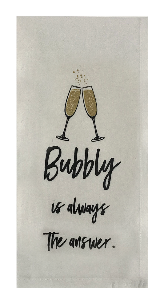 Bubbly Is Always The Answer.