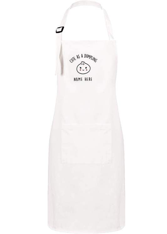 Cute As a Dumpling- Adult Apron