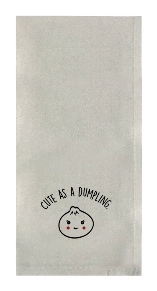 Cute as a Dumpling.- Flower Sack Towel