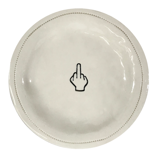 Finger- Porcelain Round
