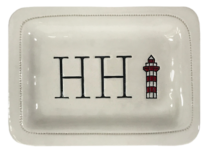 CUSTOM -  HH  - 4x6 Porcelain Dish