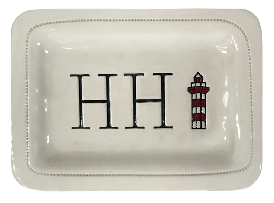 CUSTOM -  HH  - 4x6 Porcelain Dish