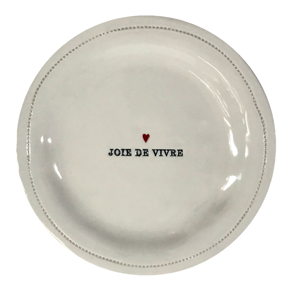 Joie De Vivre.- Porcelain Round