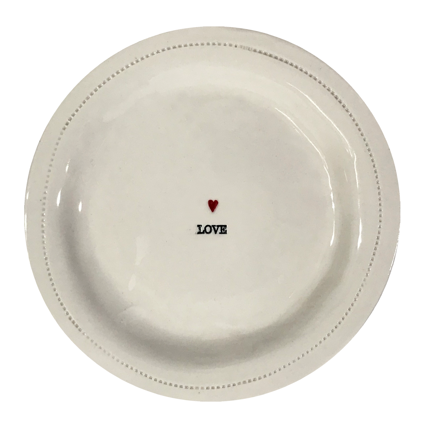 Love. Porcelain Round