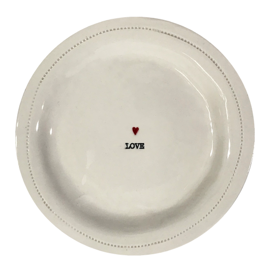 Love. Porcelain Round