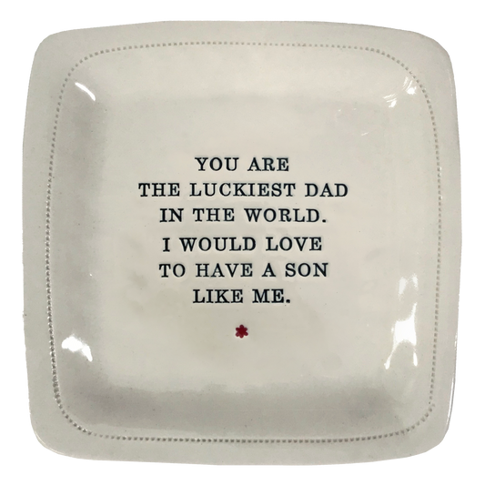 You Are The Luckiest Dad In The World. I Would Love To Have A Son Like Me.