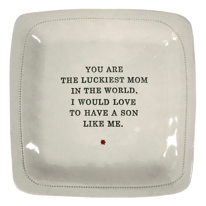 You Are The Luckiest Mom In The World. I Would Love To Have A Son Like Me.