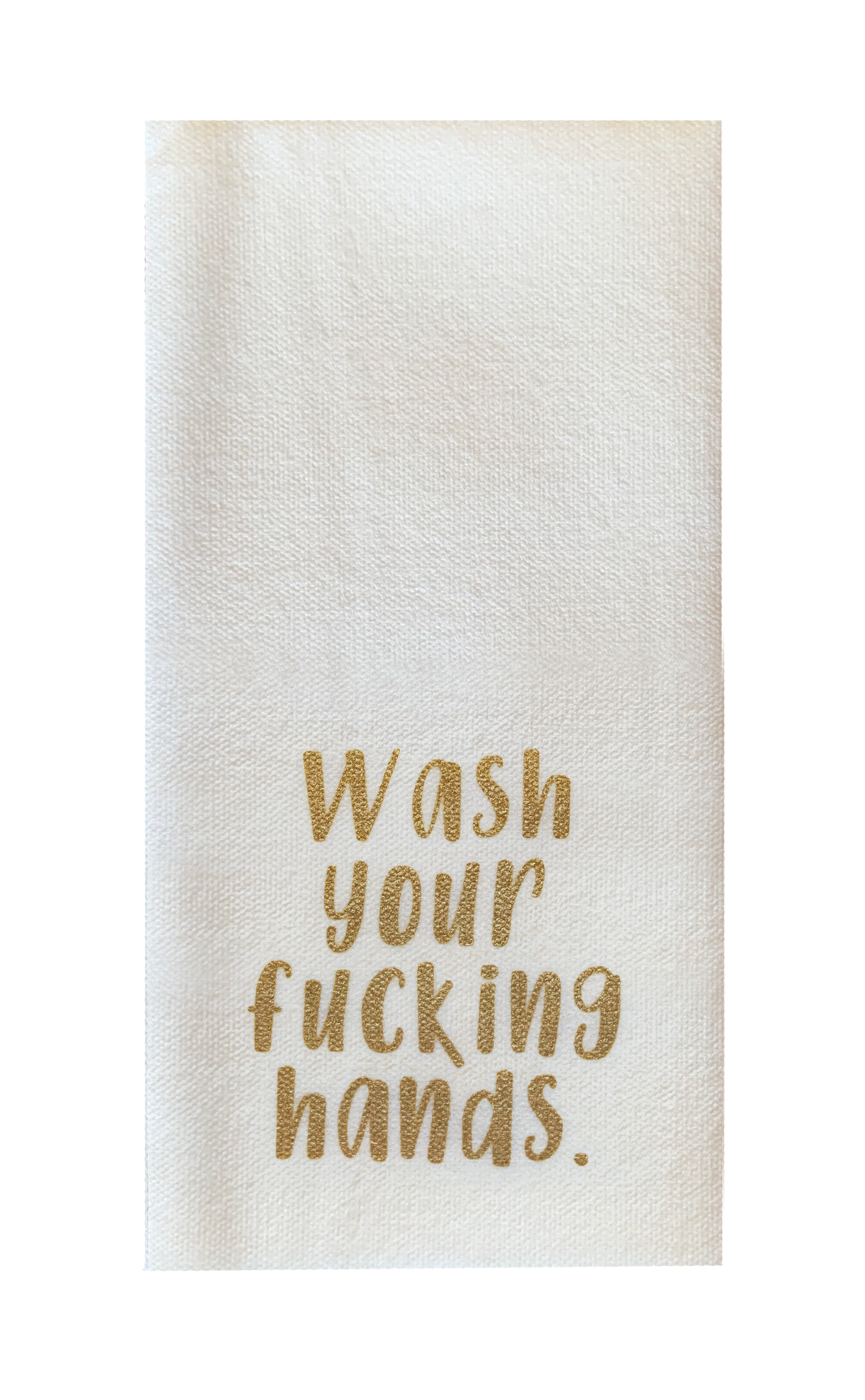Wash Your Fucking Hands. - Disposable Guest Towels