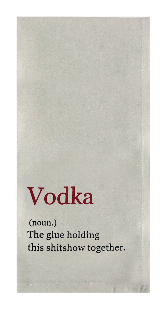 Vodka (noun.)