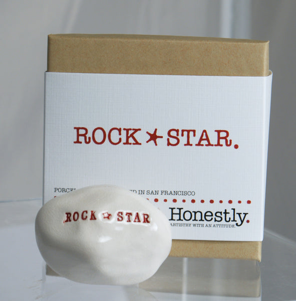 Rock Star. - Porcelain Sculpture