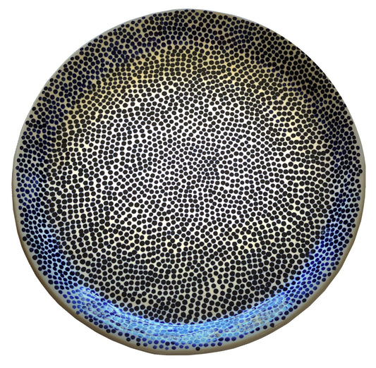 Unique Hand Painted Platter