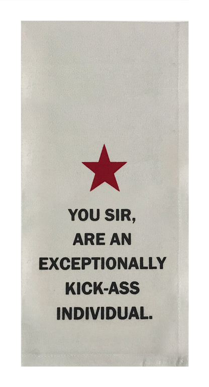 You Sir, Are An Exceptionally Kick-Ass Individual.