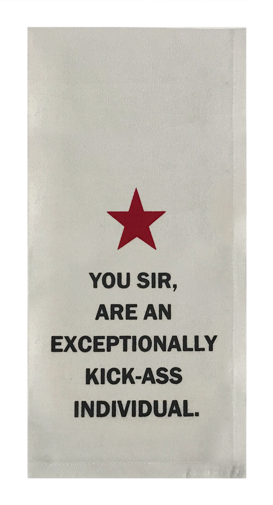 You Sir, Are An Exceptionally Kick-Ass Individual.