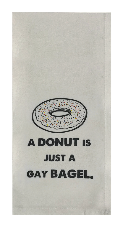 A Donut Is Just A Gay Bagel.
