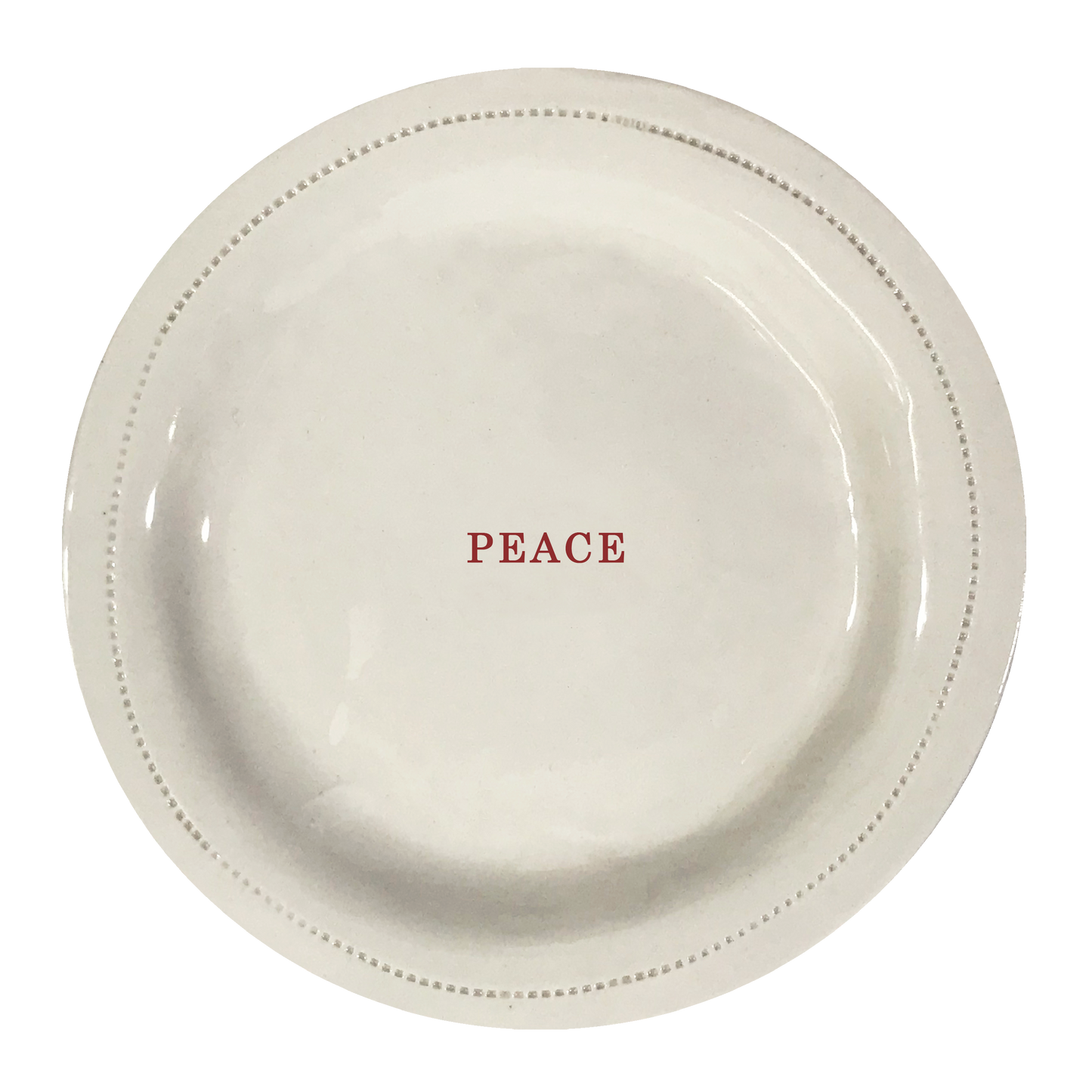 Peace. Porcelain Dish
