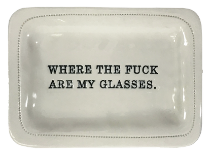 Where the Fuck are My Glasses.