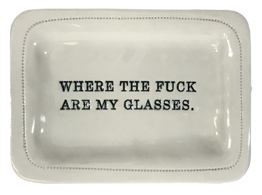 Where the Fuck are My Glasses.